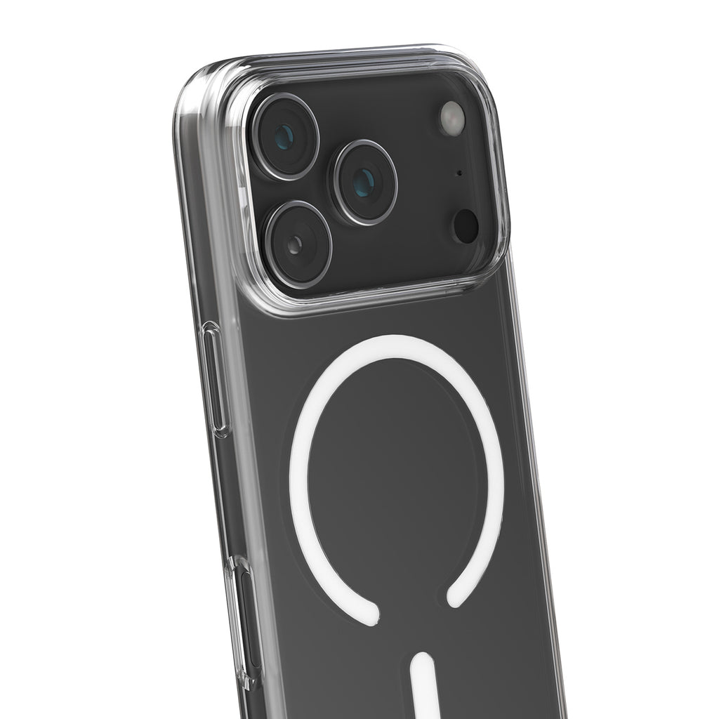 Puro itin plonas MagSafe TPU dėklas iPhone 17 Pro Max – skaidrus