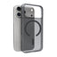 Puro Daylight Magsafe suderinamas silikoninis dėklas, skirtas iPhone 17 Pro – permatomas juodas