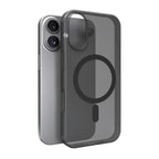 Puro Daylight MagSafe suderinama silikono dėklas iPhone 17 - Skaidri juoda -- iPhone 17