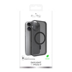 Puro Daylight MagSafe suderinama silikono dėklas iPhone 17 - Skaidri juoda -- iPhone 17