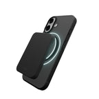 Puro Daylight MagSafe suderinama silikono dėklas iPhone 17 - Skaidri juoda -- iPhone 17