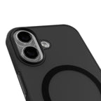 Puro Daylight MagSafe suderinama silikono dėklas iPhone 17 - Skaidri juoda -- iPhone 17