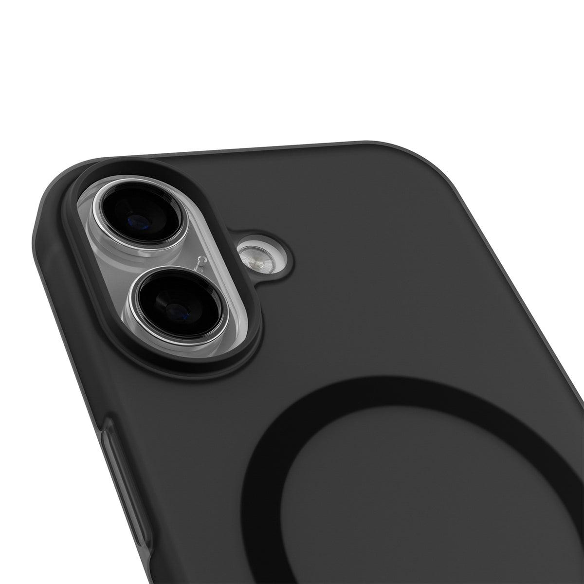 Puro Daylight MagSafe suderinama silikono dėklas iPhone 17 - Skaidri juoda -- iPhone 17