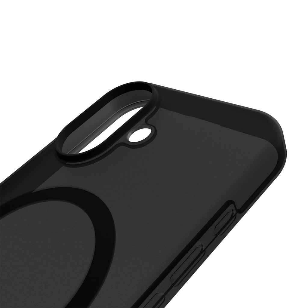 Puro Daylight MagSafe suderinama silikono dėklas iPhone 17 - Skaidri juoda -- iPhone 17