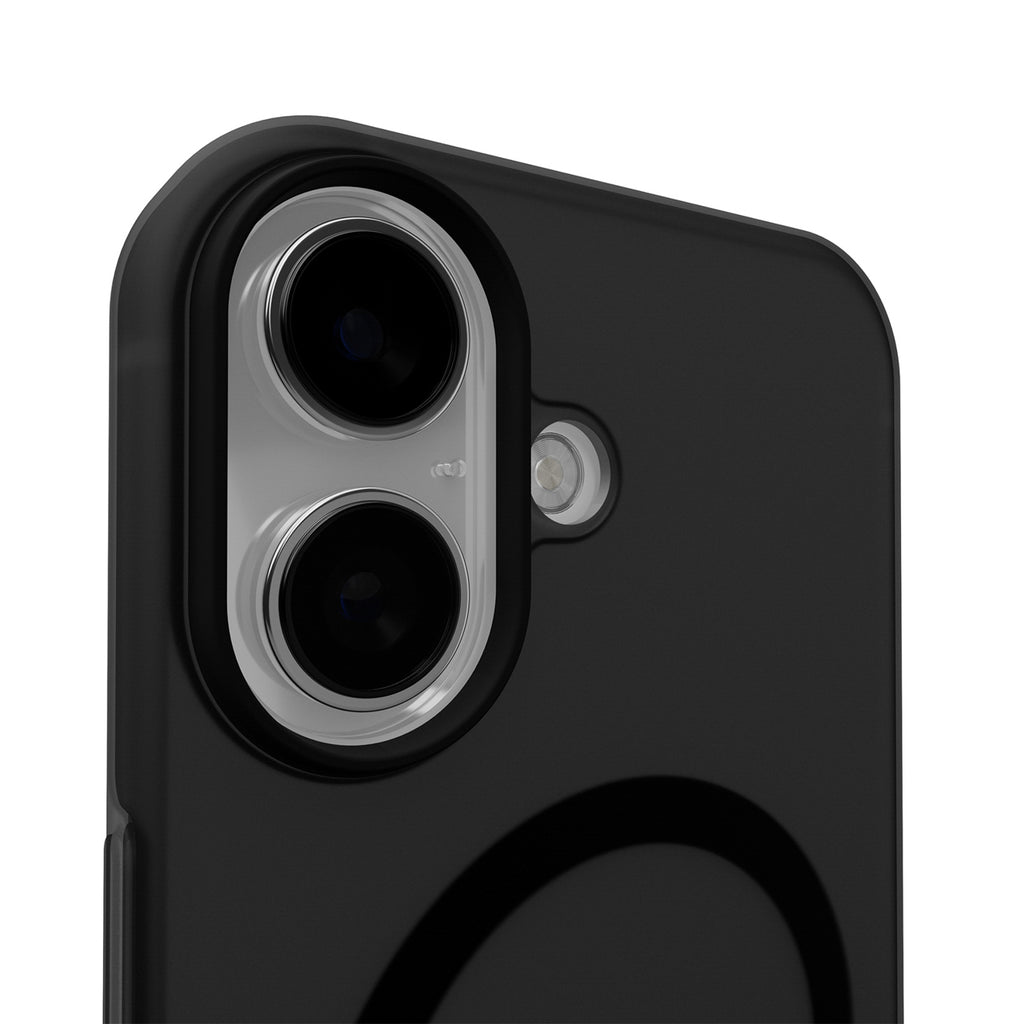 Puro Daylight MagSafe suderinama silikono dėklas iPhone 17 - Skaidri juoda -- iPhone 17