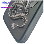 Nimmy Dragon MagSafe iPhone 16 dėklas - Pilkas -- iPhone 16