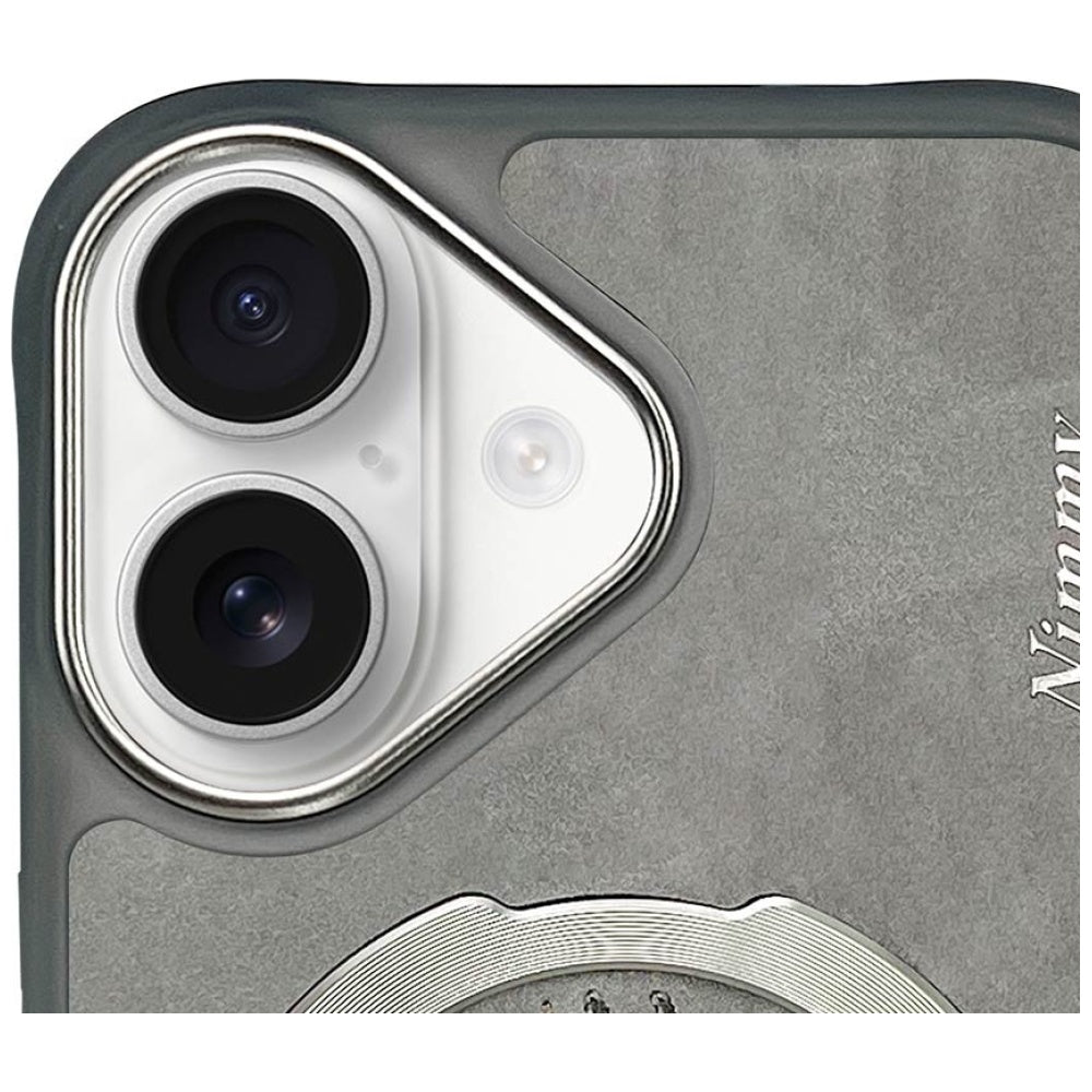 Nimmy Dragon MagSafe iPhone 16 dėklas - Pilkas -- iPhone 16
