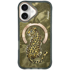 Nimmy Magnetic Fantasy Animal MagSafe dėklas, skirtas iPhone 16 - Gold