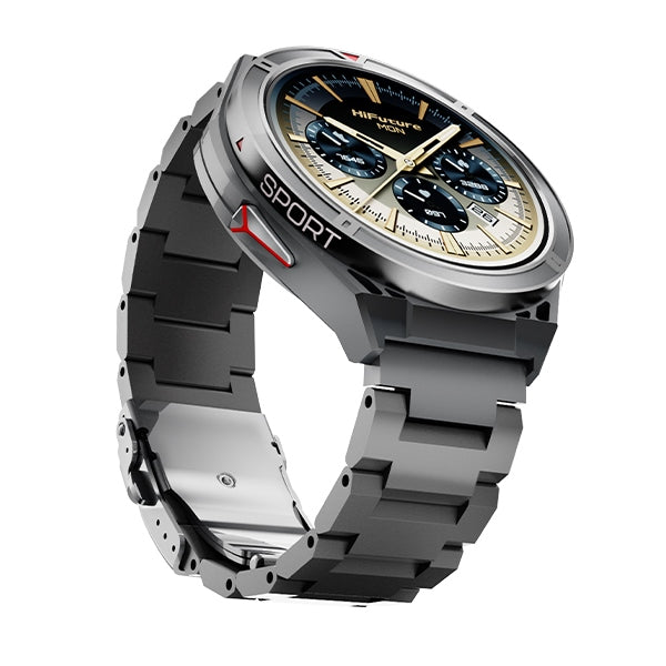 HiFuture Active išmanusis laikrodis - sidabrinė -- Watch Straps