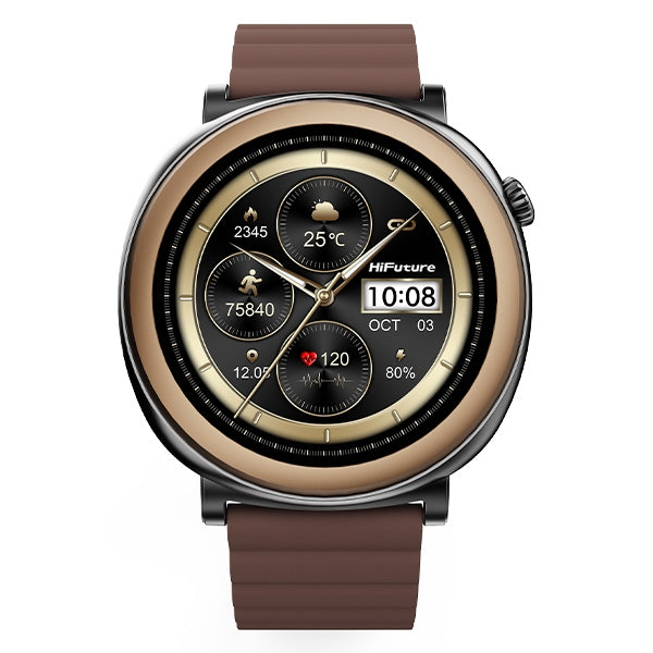 HiFuture Aurora išmanusis laikrodis - Rudas -- Watch Straps