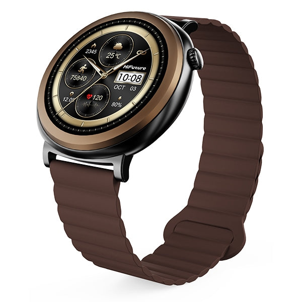 HiFuture Aurora išmanusis laikrodis - Rudas -- Watch Straps