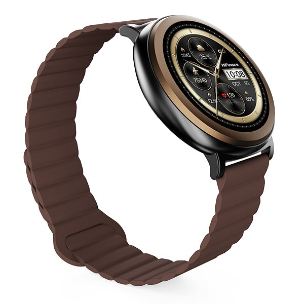 HiFuture Aurora išmanusis laikrodis - Rudas -- Watch Straps