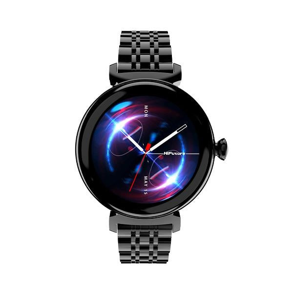 HiFuture Aura Moteriškas Išmanusis Laikrodis – Juodas -- Watch Straps