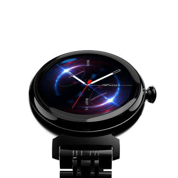 HiFuture Aura Moteriškas Išmanusis Laikrodis – Juodas -- Watch Straps