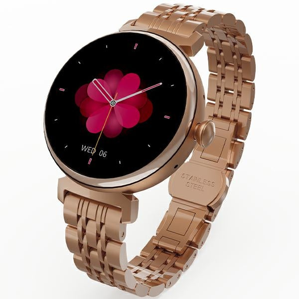 HiFuture Aura Moteriškas Išmanusis Laikrodis – Rožinio aukso -- Watch Straps