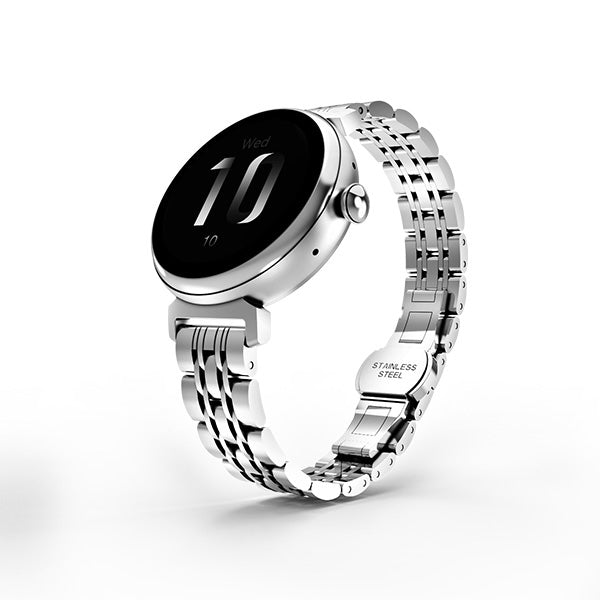 HiFuture Aura Moteriškas Išmanusis Laikrodis – Sidabrinis -- Watch Straps
