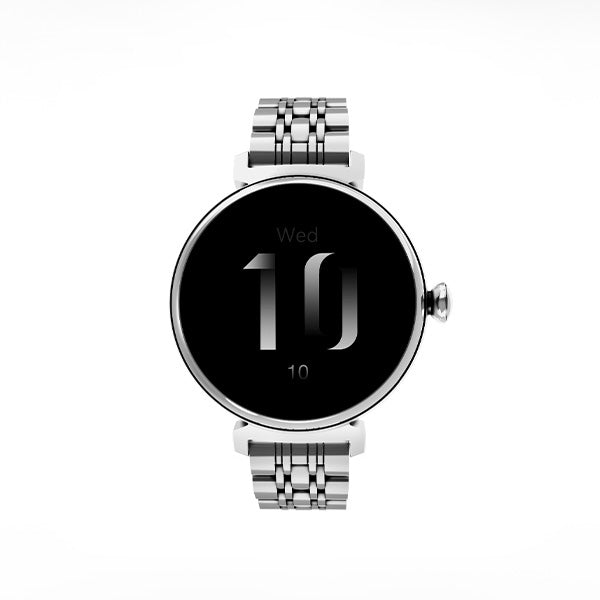 HiFuture Aura Moteriškas Išmanusis Laikrodis – Sidabrinis -- Watch Straps