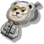 Nimmy Cool&Cute 2.0 Bear magnetinis pakabukas – pilkas