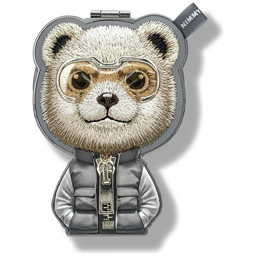 Nimmy Cool&Cute 2.0 Bear magnetinis pakabukas – pilkas