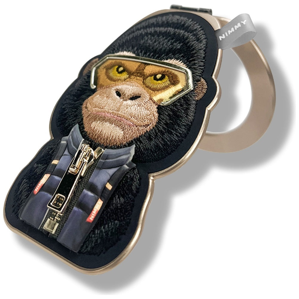 Nimmy Cool&Cute 2.0 Gorilla magnetinis pakabukas – juodas