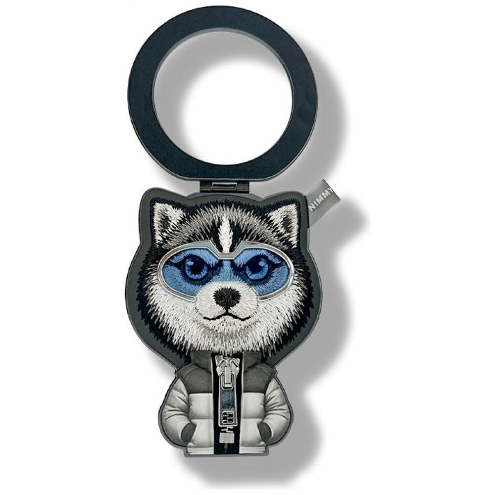 Nimmy Cool&Cute 2.0 Wolf magnetinis pakabukas – juodas