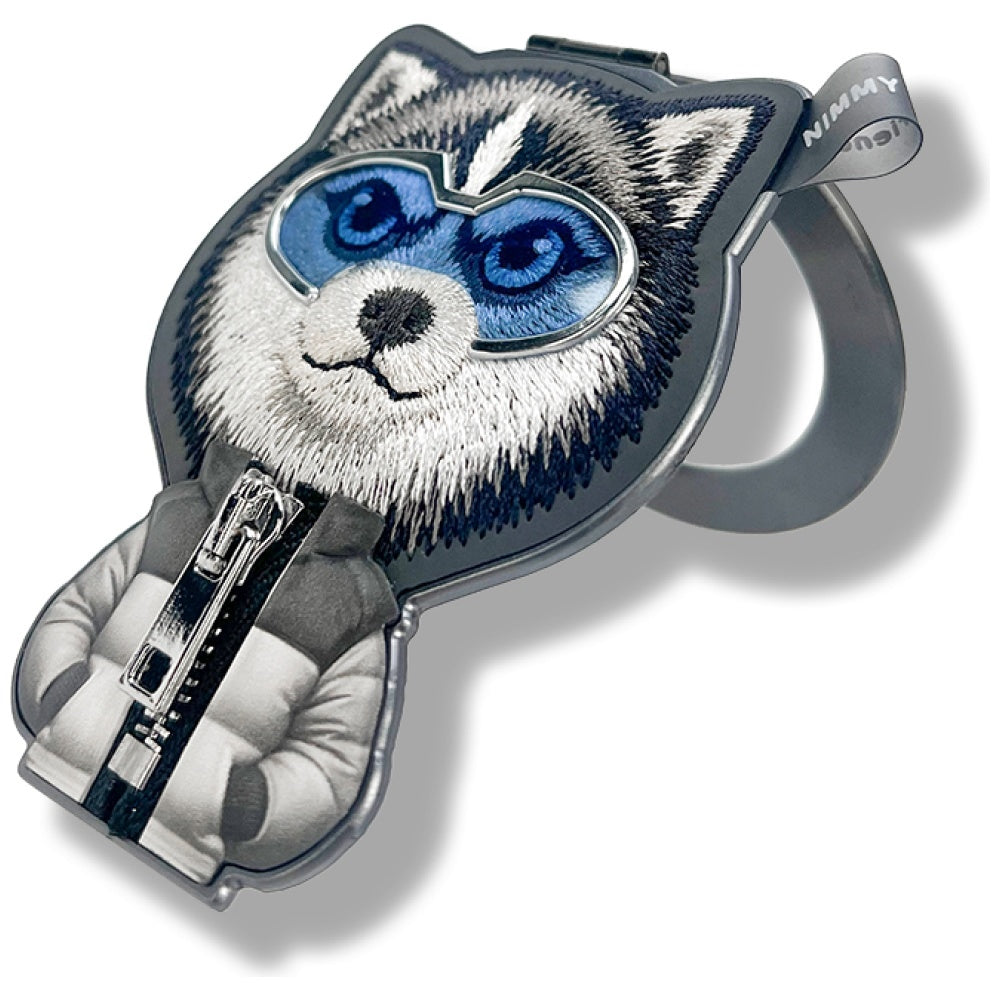 Nimmy Cool&Cute 2.0 Wolf magnetinis pakabukas – juodas