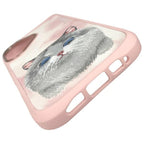 Nimmy Big Eyed Pet 2.0 Cat dėklas iPhone 16 – rožinis