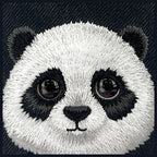 Nimmy Big Eyed Pet 2.0 Panda dėklas iPhone 16 – juodas