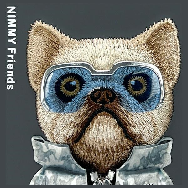 Nimmy Cool&Cute 2.0 dėklas iPhone 16 – juodas