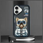 Nimmy Cool&Cute 2.0 dėklas iPhone 16 – juodas