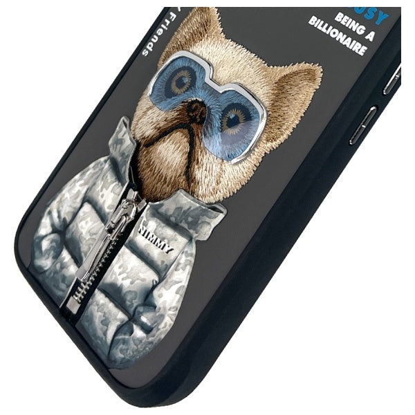Nimmy Cool&Cute 2.0 dėklas iPhone 16 – juodas