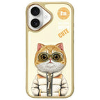 Nimmy Cool&Cute 2.0 dėklas iPhone 16 – khaki