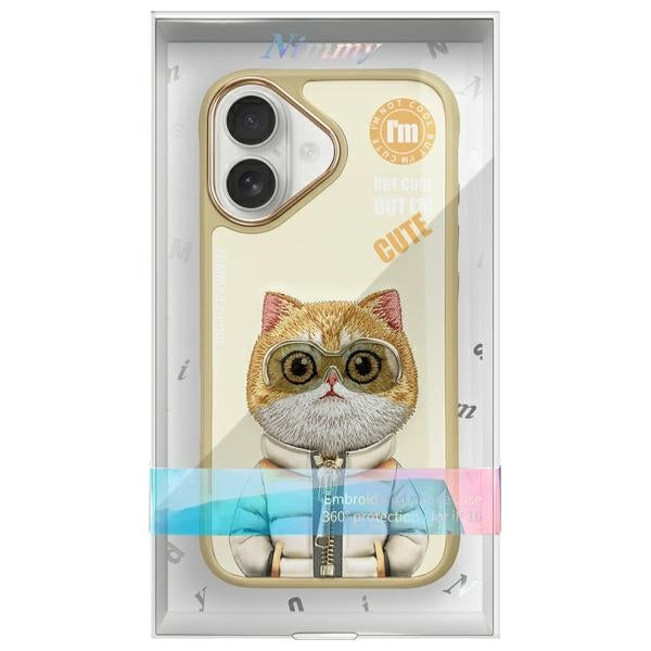 Nimmy Cool&Cute 2.0 dėklas iPhone 16 – khaki