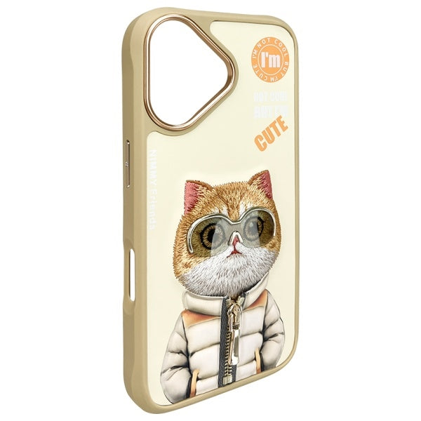 Nimmy Cool&Cute 2.0 dėklas iPhone 16 – khaki