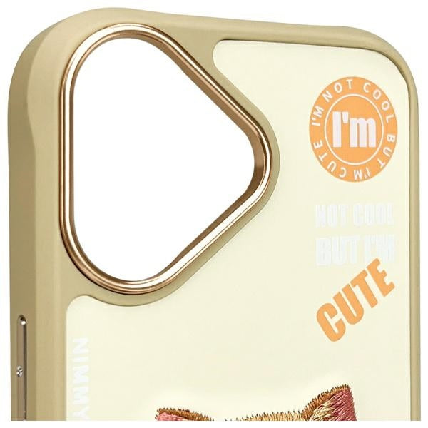 Nimmy Cool&Cute 2.0 dėklas iPhone 16 – khaki