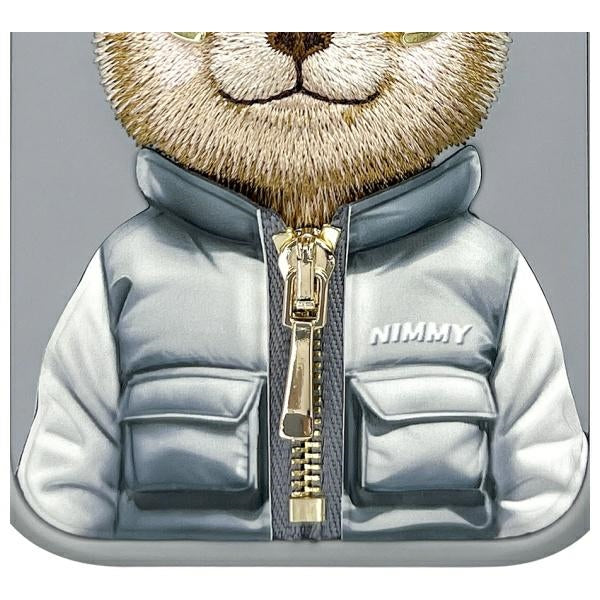 Nimmy kietas dėklas iPhone 16 – pilkas