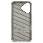 Nimmy Glasses Cool Dog dėklas iPhone 16 – pilkas