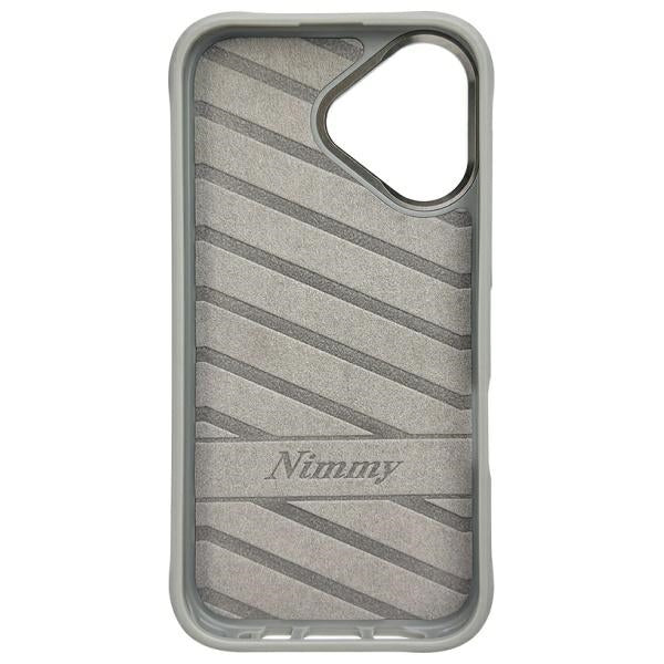 Nimmy Glasses Cool Dog dėklas iPhone 16 – pilkas