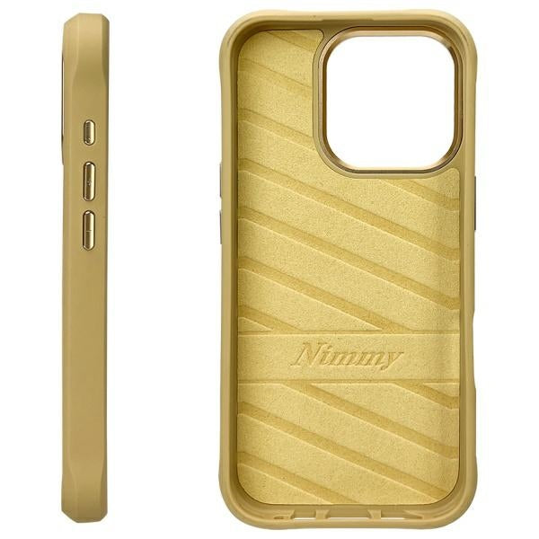 Nimmy Big Eyed Pet 2.0 Cat dėklas iPhone 16 Pro – chaki