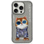Nimmy Glasses Cool Cat dėklas iPhone 16 Pro – pilkas