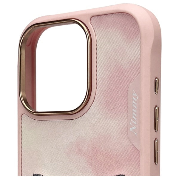 Nimmy Big Eyed Pet 2.0 dėklas iPhone 16 Pro Max – rožinis