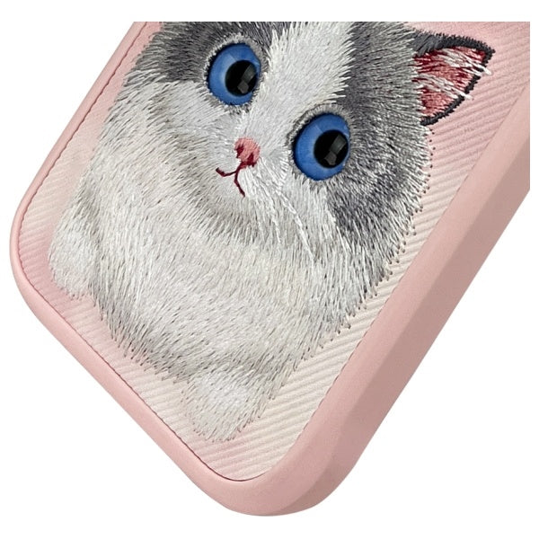 Nimmy Big Eyed Pet 2.0 dėklas iPhone 16 Pro Max – rožinis