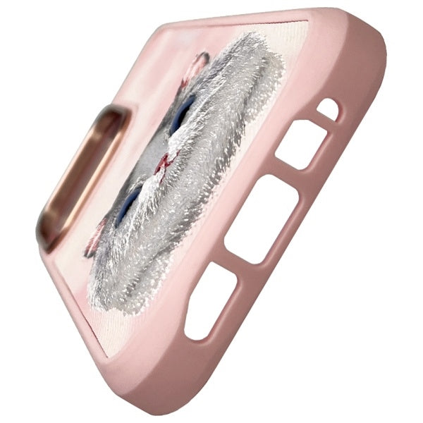 Nimmy Big Eyed Pet 2.0 dėklas iPhone 16 Pro Max – rožinis