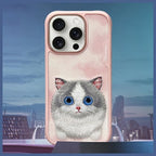 Nimmy Big Eyed Pet 2.0 dėklas iPhone 16 Pro Max – rožinis
