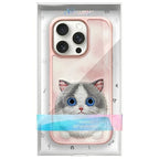 Nimmy Big Eyed Pet 2.0 dėklas iPhone 16 Pro Max – rožinis