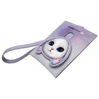 Nimmy Big Eyed Pet 2.0 Rabbit kortelių dėklas – violetinis -- Cell phone cases and covers