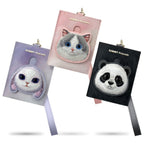 Nimmy Big Eyed Pet 2.0 Rabbit kortelių dėklas – violetinis -- Cell phone cases and covers