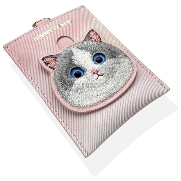 Nimmy kortelių piniginė Big Eyed Pet 2.0 Cat – rožinė -- Cell phone cases and covers