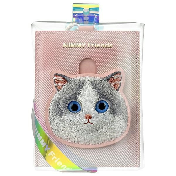 Nimmy kortelių piniginė Big Eyed Pet 2.0 Cat – rožinė -- Cell phone cases and covers