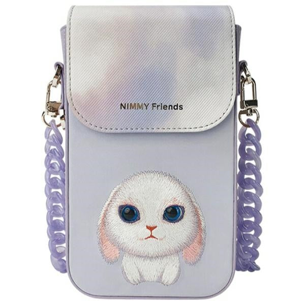 Nimmy 3in1 rinkinys Rabbit – violetinis -- Cell phone cases and covers